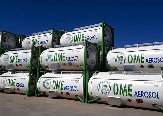 99.99% Dimetil Dme C2H6O Boiling Point -24.9°C Dimethyl  For Sale